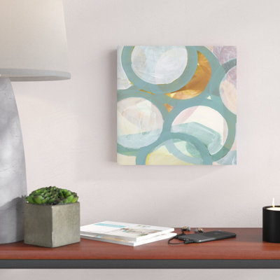 Turquoise cercles I