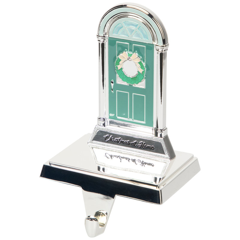 Christmas At Home Front Door Stocking Holder - 5"