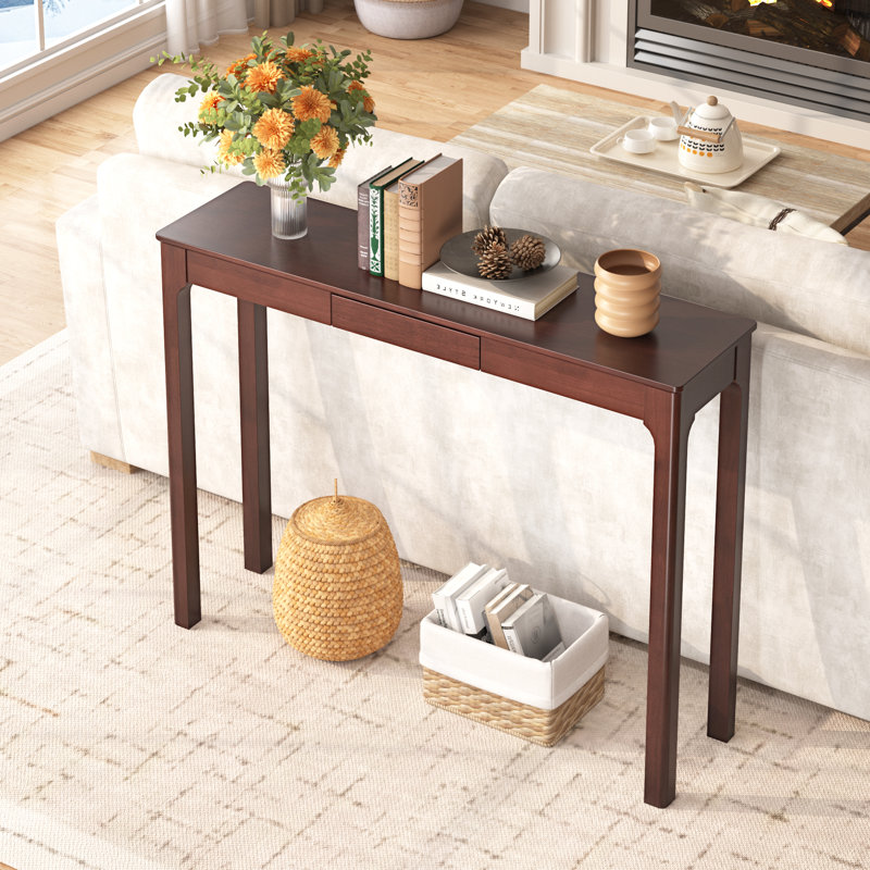Console en bois massif