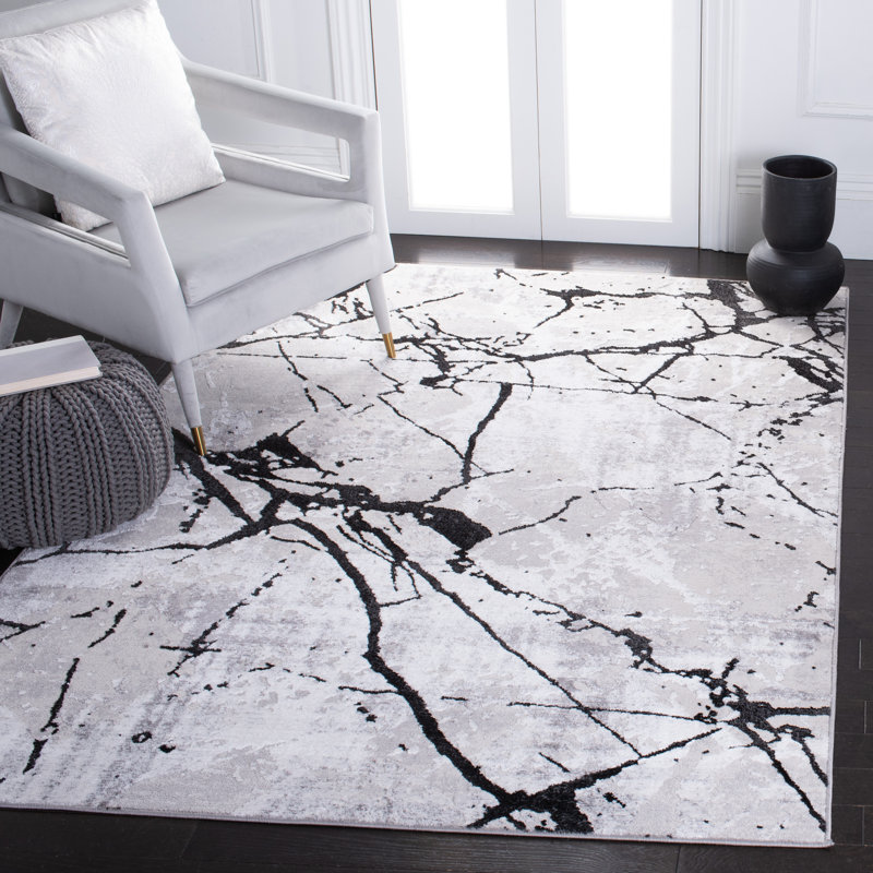 Aimon Abstract Area Rug, Runner 61 x 213 cm