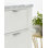 Poignée d'armoire en nickel satiné 3 pouces (76 mm) Streamline II