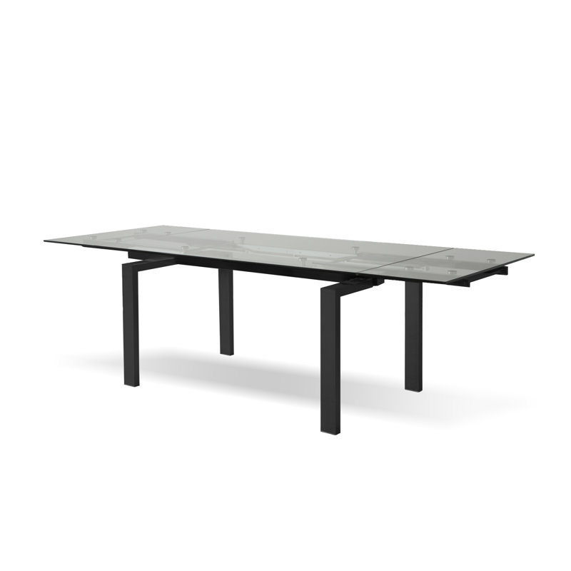 Table de salle à manger Cantro, Noir