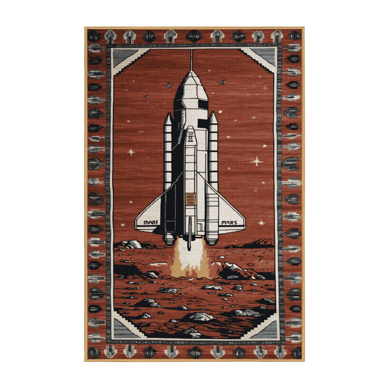 Tapis brun lavable à la machine, Tapis de couloir 2 pi x 5 pi