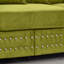 Siège moderne en velours à 2 places avec accoudoirs carrés et clous argentés, sièges à ressorts ensachés confortables, housses de coussin amovibles revêtues d'un design contemporain, décoration à clous pour accoudoirs, bois massif-1561041210
