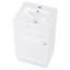 Meuble-lavabo blanc 18 po avec lavabo et tablette à porte réglable | Idée cadeau-69877896