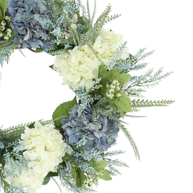Hydrangea And Heather Wreath