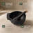 Alva Nori Cast Iron Mortar & Pestle Set, 2-Cup