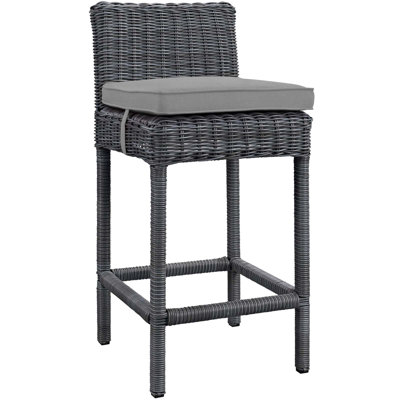 Modway Invite Outdoor Patio Sunbrella Bar Stool