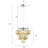 Andi 2 - Light Dimmable Tiered Chandelier