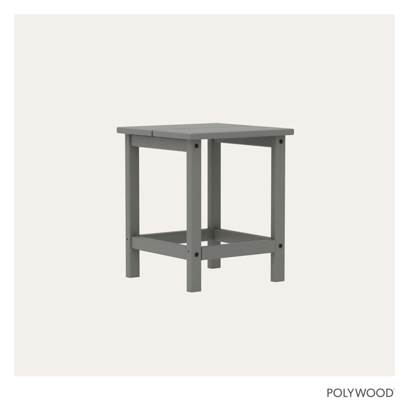 Studio 18 Square Side Table, Slate Gray