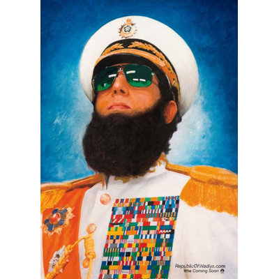 " The Dictator Movie Poster "