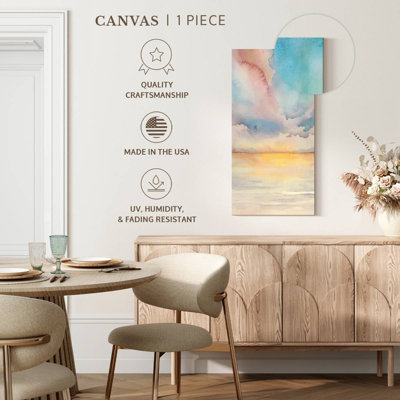 Sea Sunset Triptych II