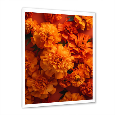 " Orange Marigolds Memory Unveiled "