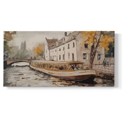 Série nautique-XCV- Toile tendue avec châssis tendue - Prêt à accrocher