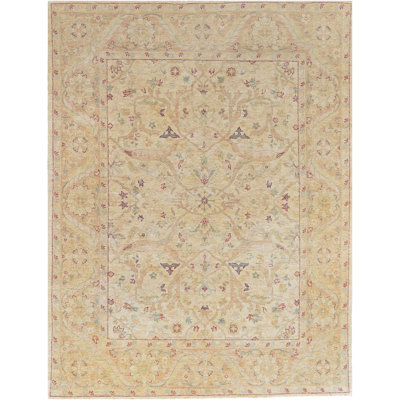 One-of-a-Kind 8'2" X 10'1" Wool Area Rug in Beige
