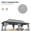 Pavillon de jardin en acier-103961161