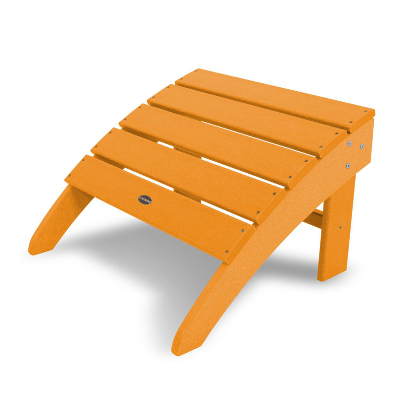 Repose-pieds POLYWOOD Adirondack South Beach, Orange