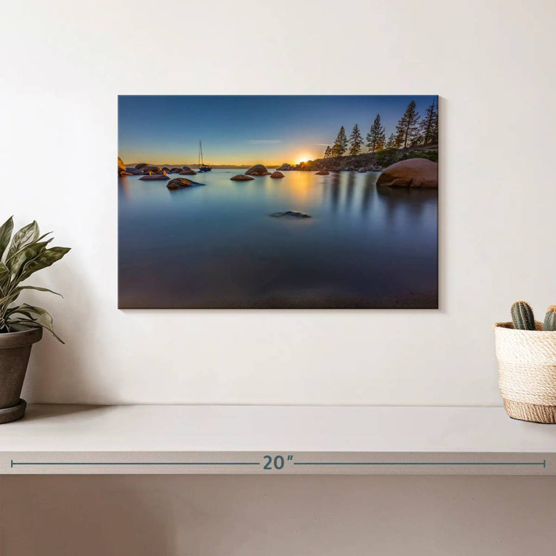 Alvord Lake Tahoe Sundown, H 8 po x l 12 po