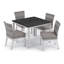 Chaise de patio avec coussin Argento-1187579791