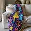 Motif Groovy - 1 pièce Sherpa Premium-98993838-98994035