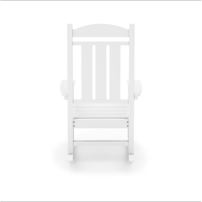 Chaise berçante Traditional, Blanc