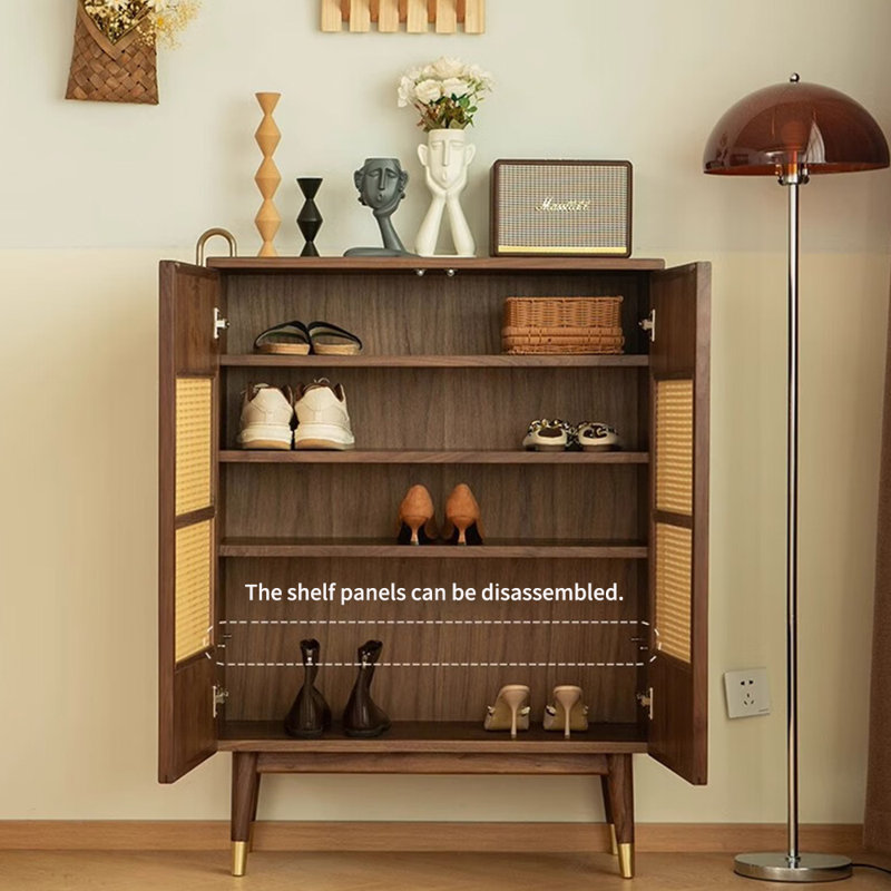 Armoire à chaussures créative de style américain