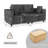 ROMA 77.16"  Couch