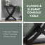 Arbri 31.25" Criss-Cross Console Table-2083558216