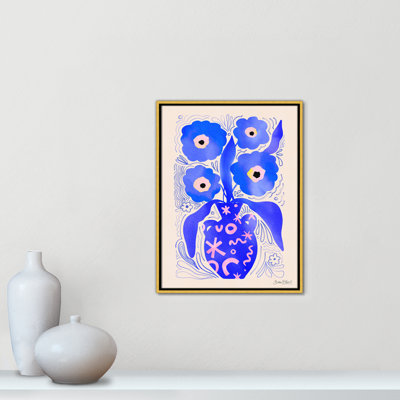 «Blue Flowers Matisse» par Bloom