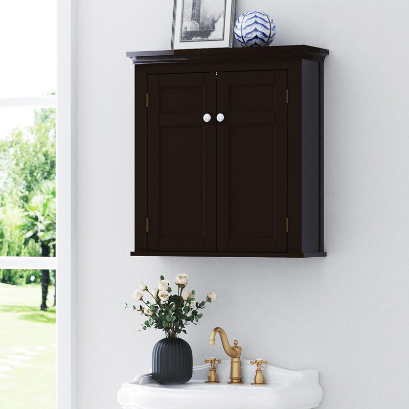Naylea Bathroom Cabinet, Bronze