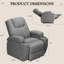 Fauteuil inclinable électrique avec massage Power Lift-14522856
