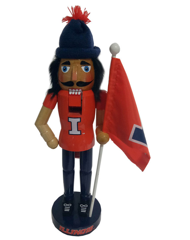 Casse-noisette drapeau de l'Illinois
