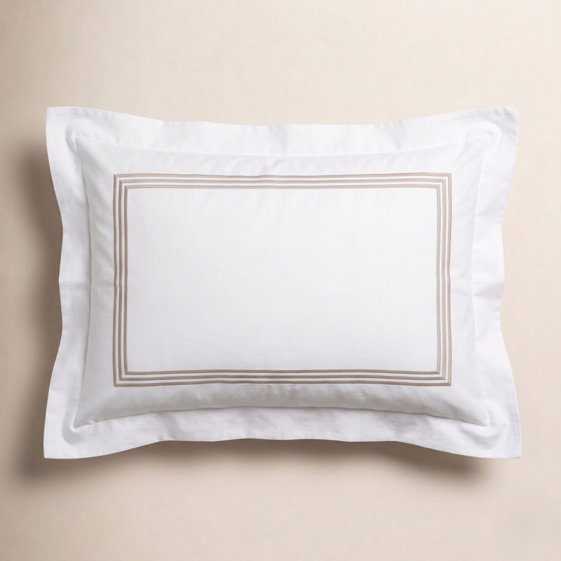 Étui de coussin Janay, Très grand, Crème
