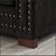 Uphlostered Loveseat with Nailheads-2086471050