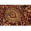 Tapis intérieur en laine ronde 11 pi 10 po noué la à la main one-of-kind Wheatly
