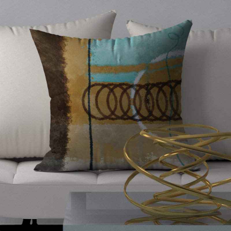 Housse de coussin carrée/insert, 20 po X 20 po