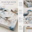 «Blue Bird Branch», impression sur toile aquarelle, décor de ferme de nature neutre-391591774