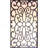 65"H 3-SHELF WITH FLOWER SHADE FLOOR LAMP