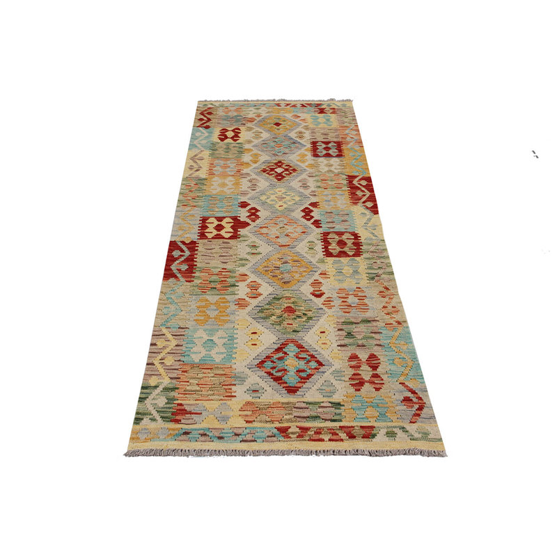Shuler Ikat Hand Woven Area Rug, Runner 80 x 300cm