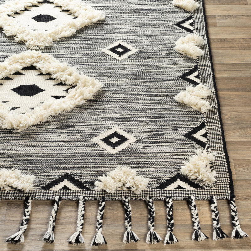 Jovia Wool Indoor Rug, Rectangle 3' x 5'
