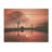 Silent Raspberry Tree Reverie Landscape - Tree Wood Wall Art On Natural Pine Wood-37939646