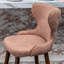 Ensemble de 2 tabourets de bar comptoir en similicuir et garniture cloutée-1828527126
