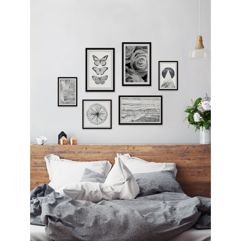 Adamex «Florals and Butterflies» Hexaptych