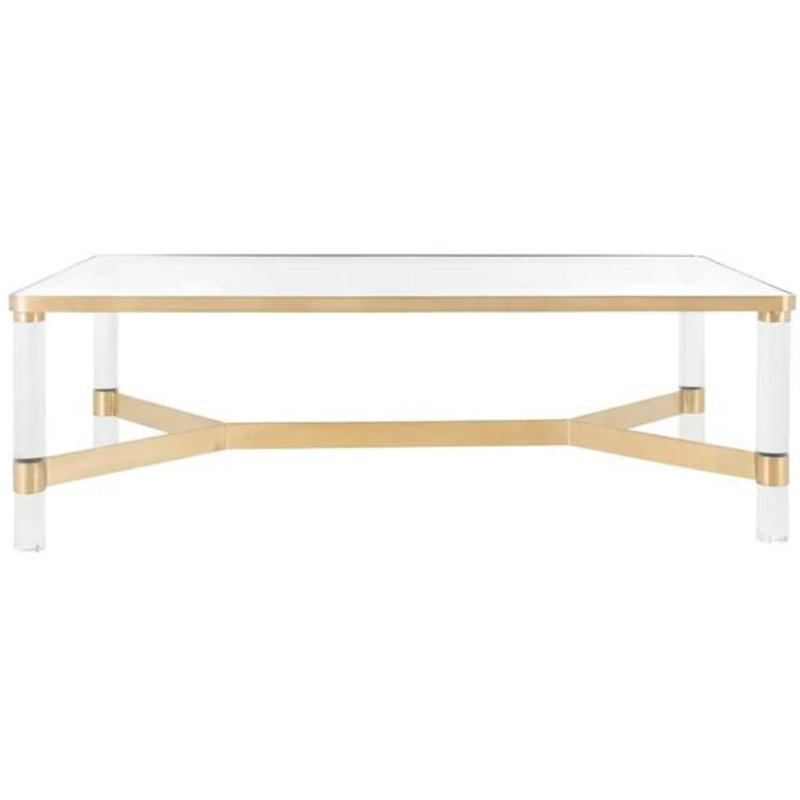 Table basse Faunce, Doré
