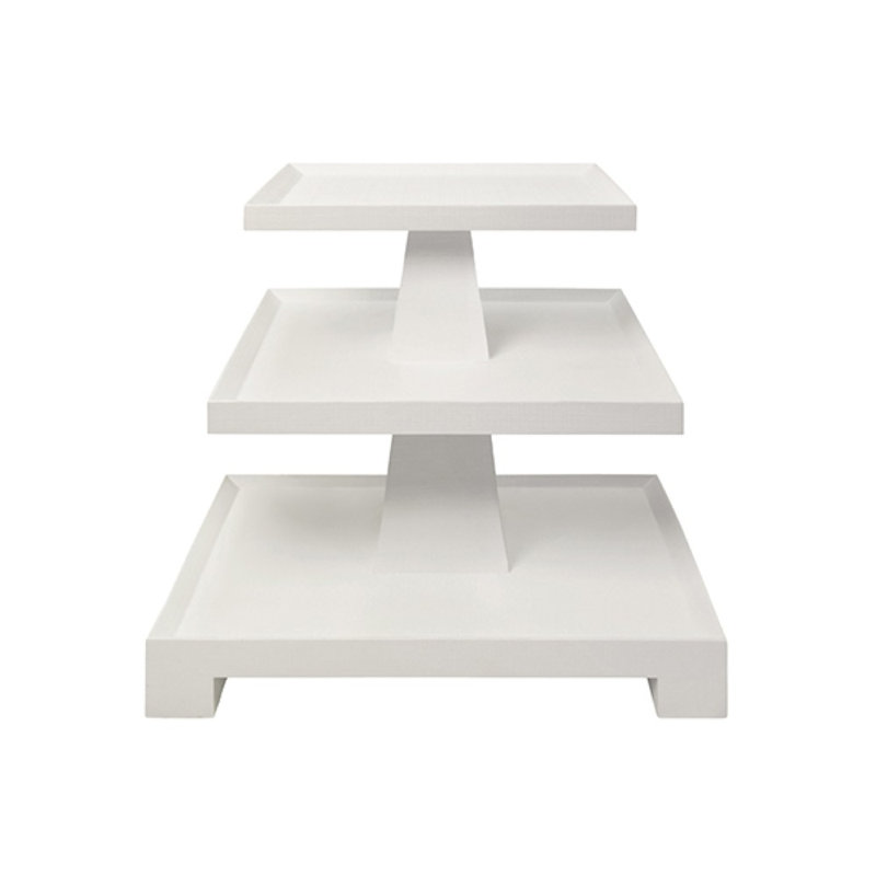 Tatiana End Table, White