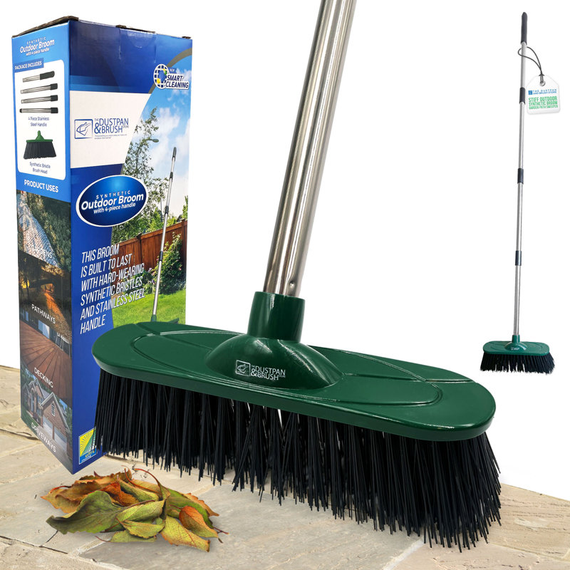 Adjustable Push Brooms with Replaceable Head