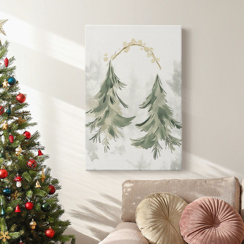 Art des Fêtes de Noël - Toile tendue avec châssis CCDLXVII, H 36 po x l 24 po