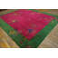 Antique Chinese - Art Deco Medium Wool Green, Purple Rug