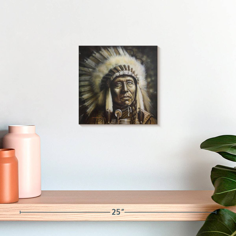 Leisha Chief, 10" H x 10" W