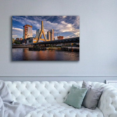 "Epic Graffiti" The Garden And The Bridge "par Rick Berk, art mural sur toile